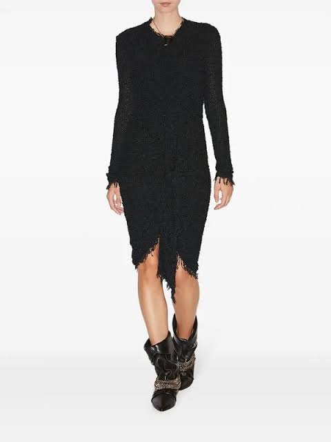ISABEL MARANT OPHELIE dress black