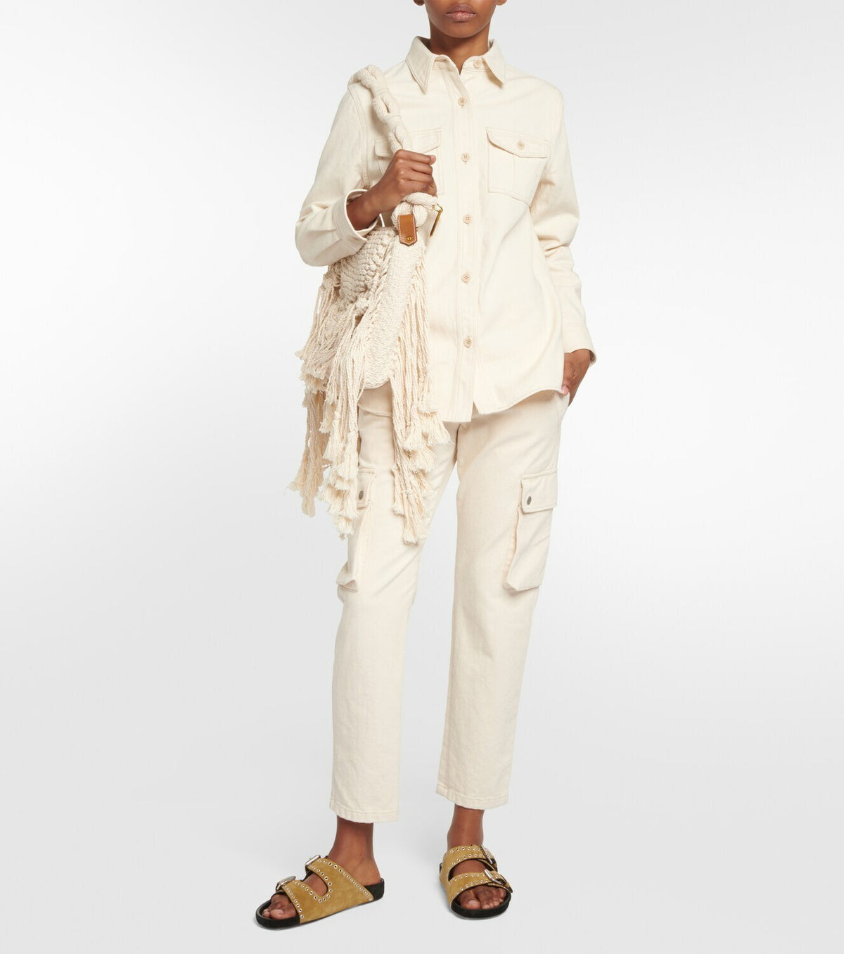 ISABEL MARANT LENNYO sandals taupe