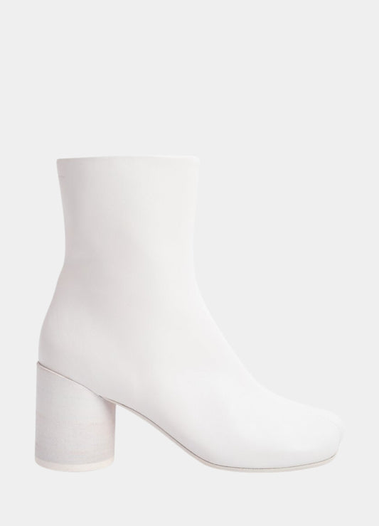 MM6 Maison Margiela anatomic boots white