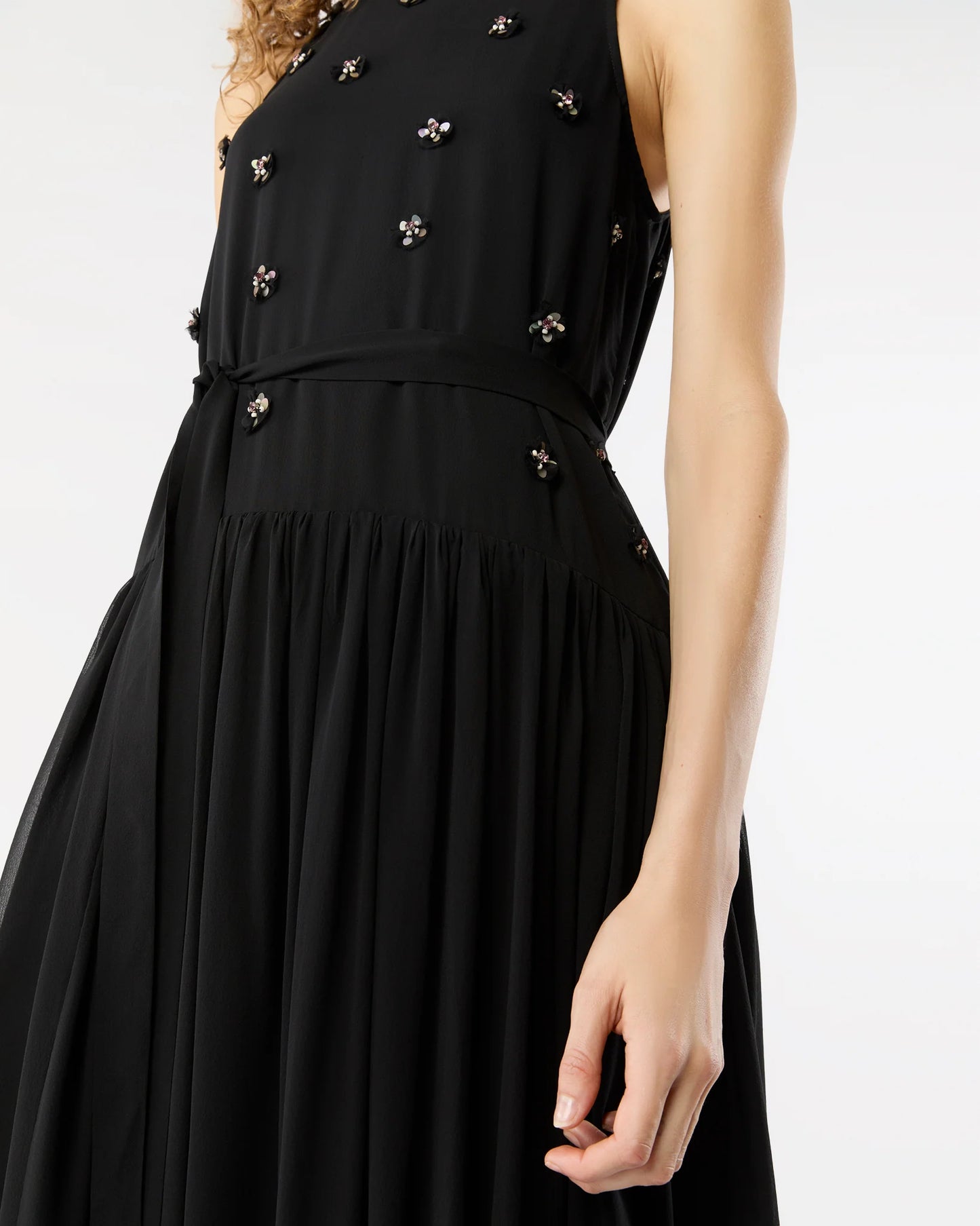 ULLA JOHNSON ELENI dress black