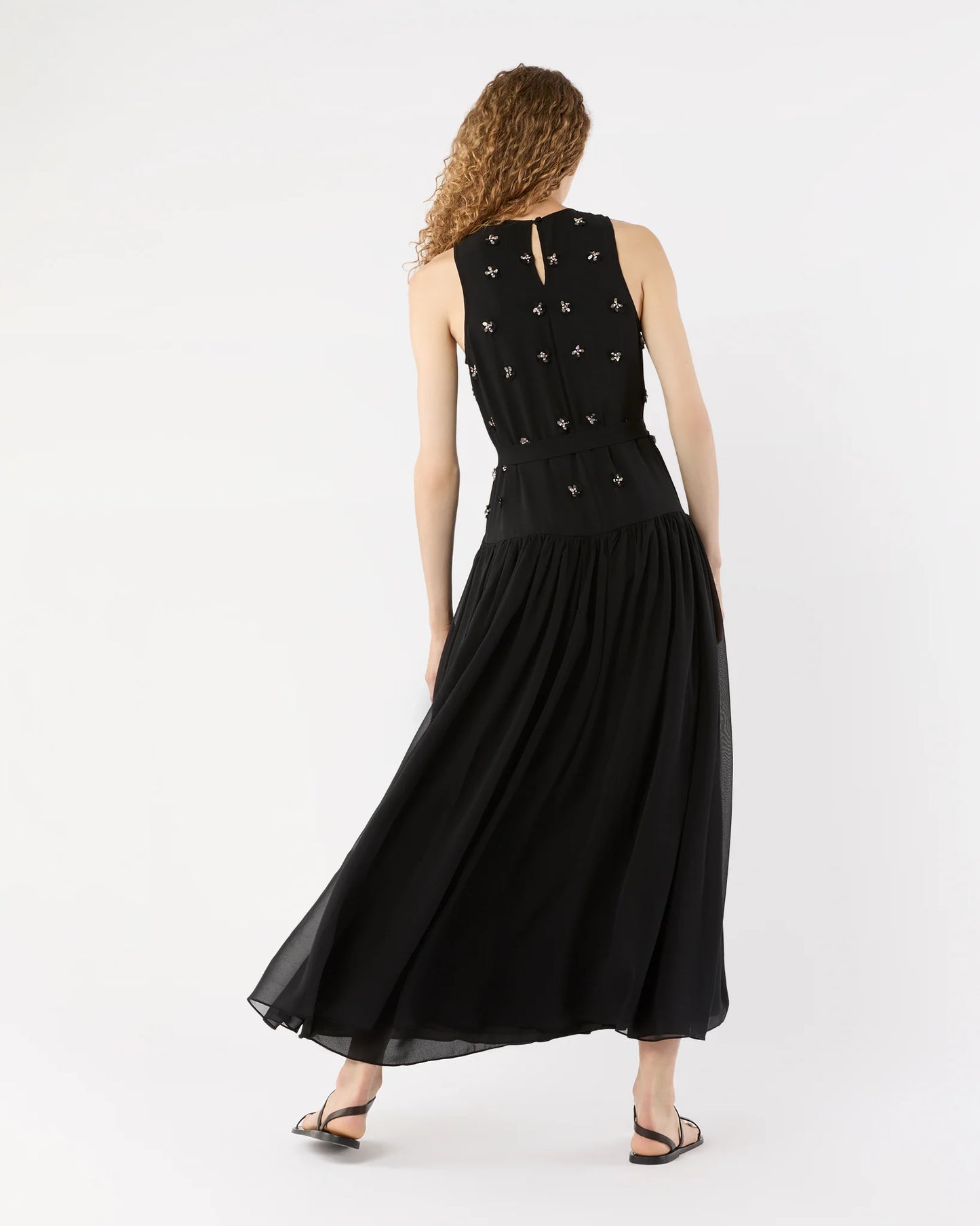 ULLA JOHNSON ELENI dress black