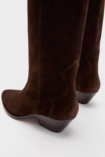 ISABEL MARANT DENVEE boots chocolate