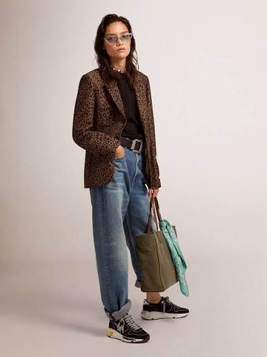 Golden Goose P000665 round neck sweater black