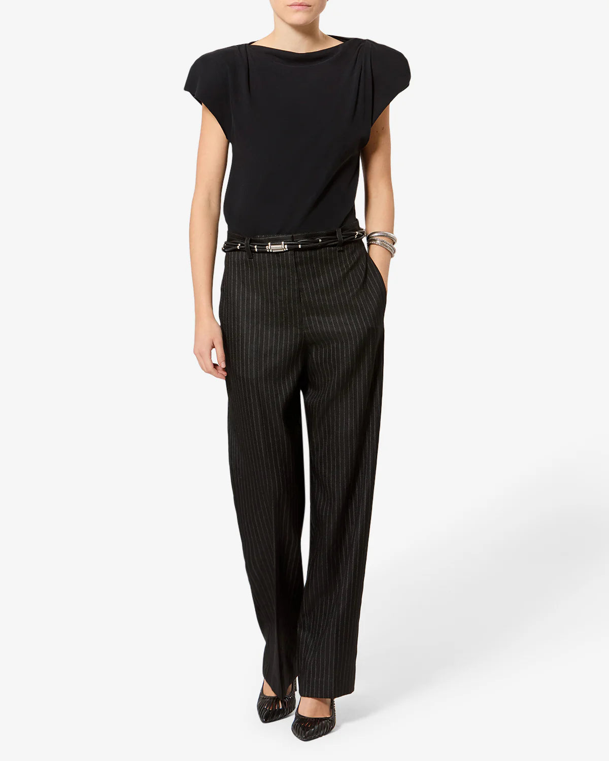 ISABEL MARANT SEBANI t-shirt black