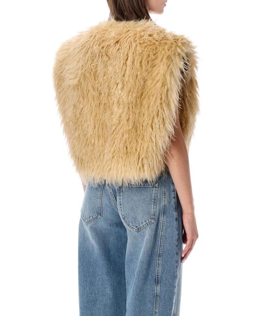 ISABEL MARANT FLORANA jacket pale yellow