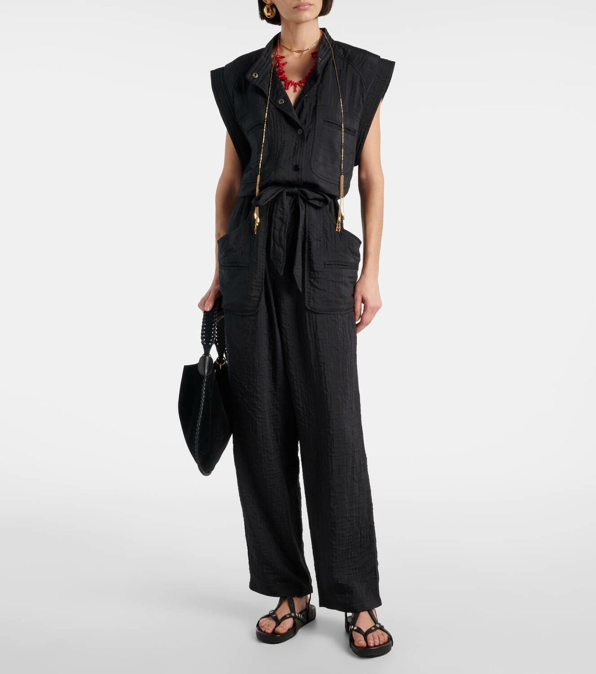 ISABEL MARANT SUZIE jumpsuit black