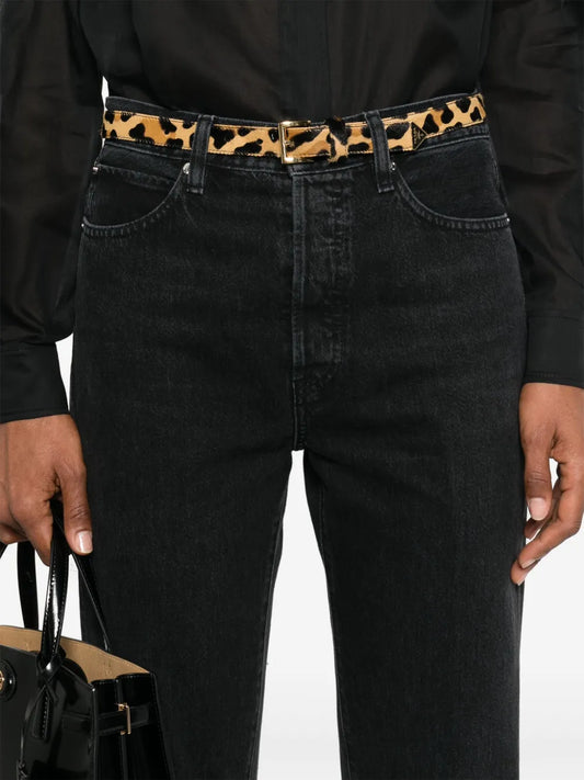FRAME the vertical black jeans