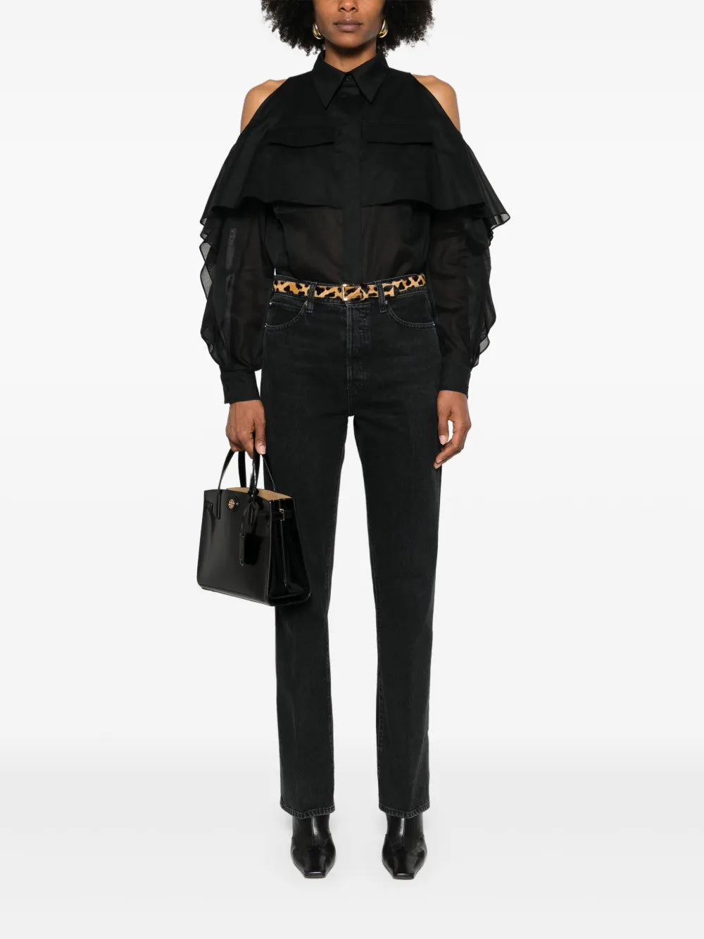 FRAME THE VERTICAL black jeans