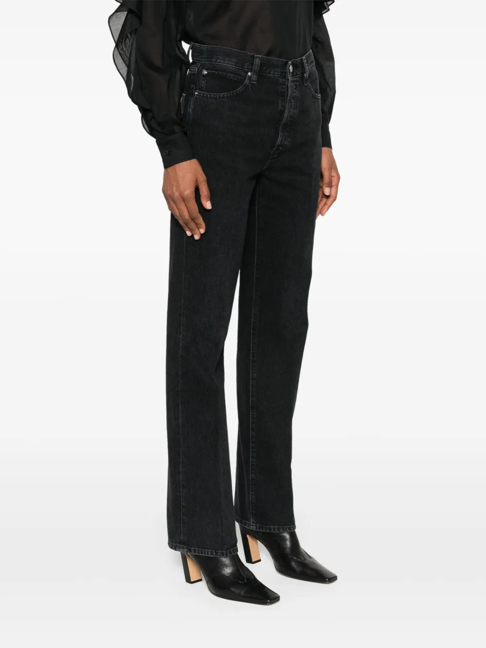 FRAME THE VERTICAL black jeans