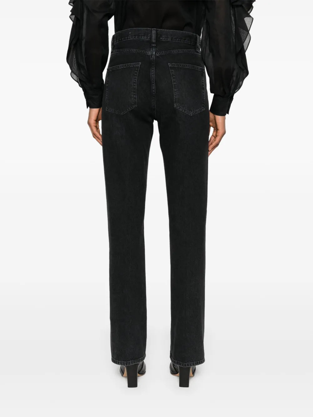FRAME THE VERTICAL black jeans