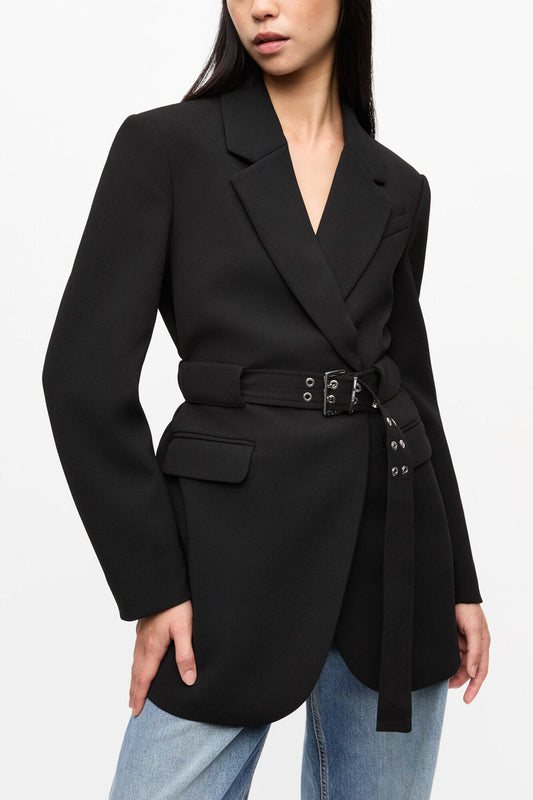 GANNI W0241 jacket black