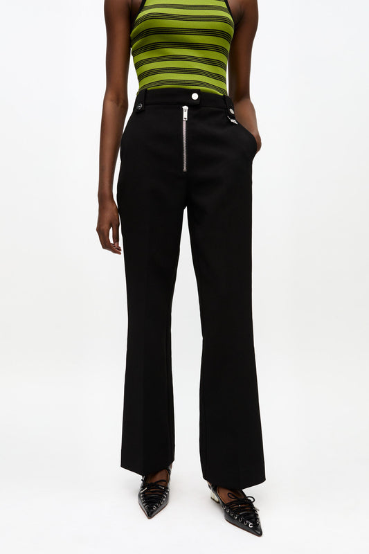 GANNI W0242 pants black