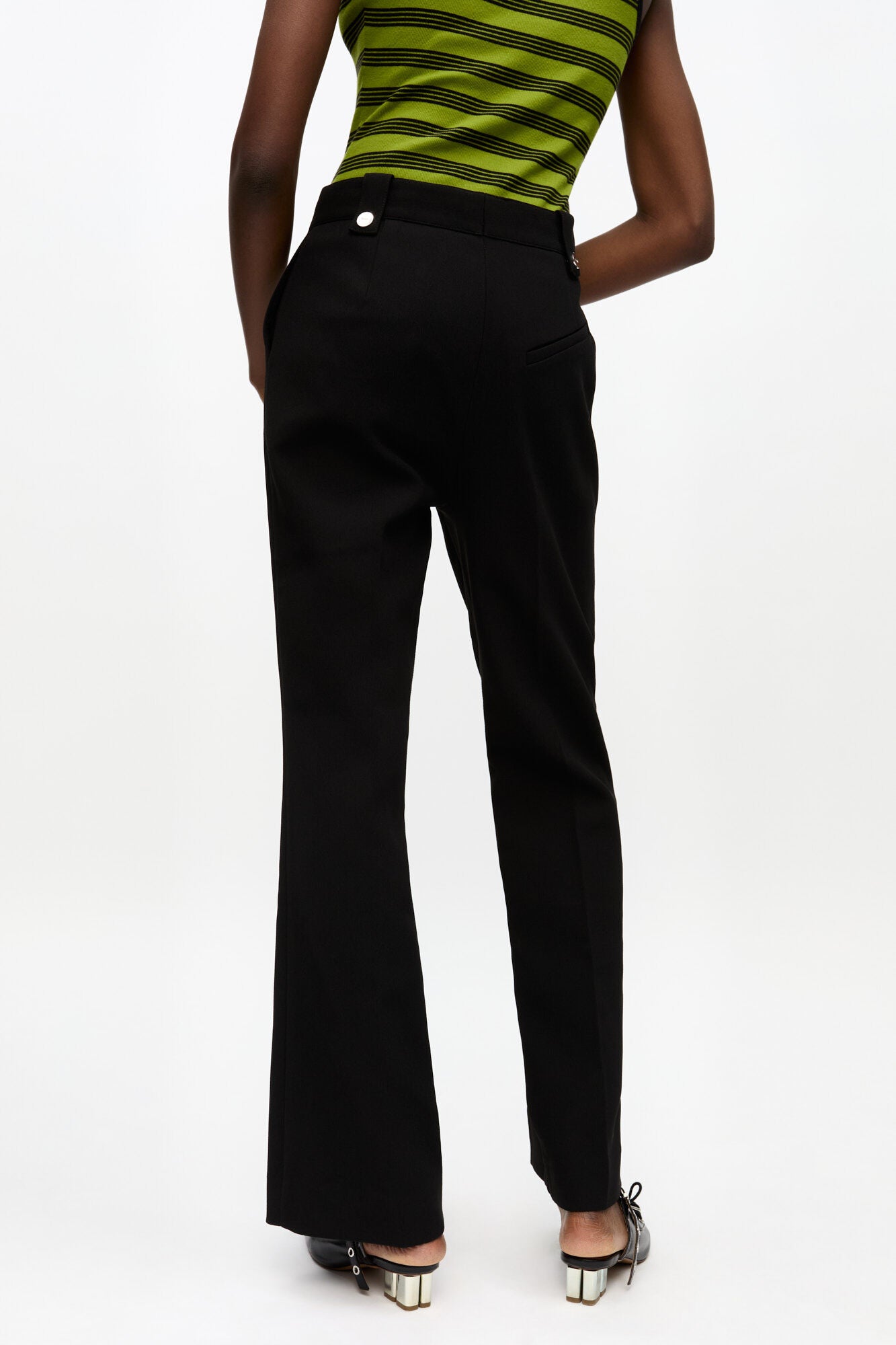 GANNI W0242 pants black