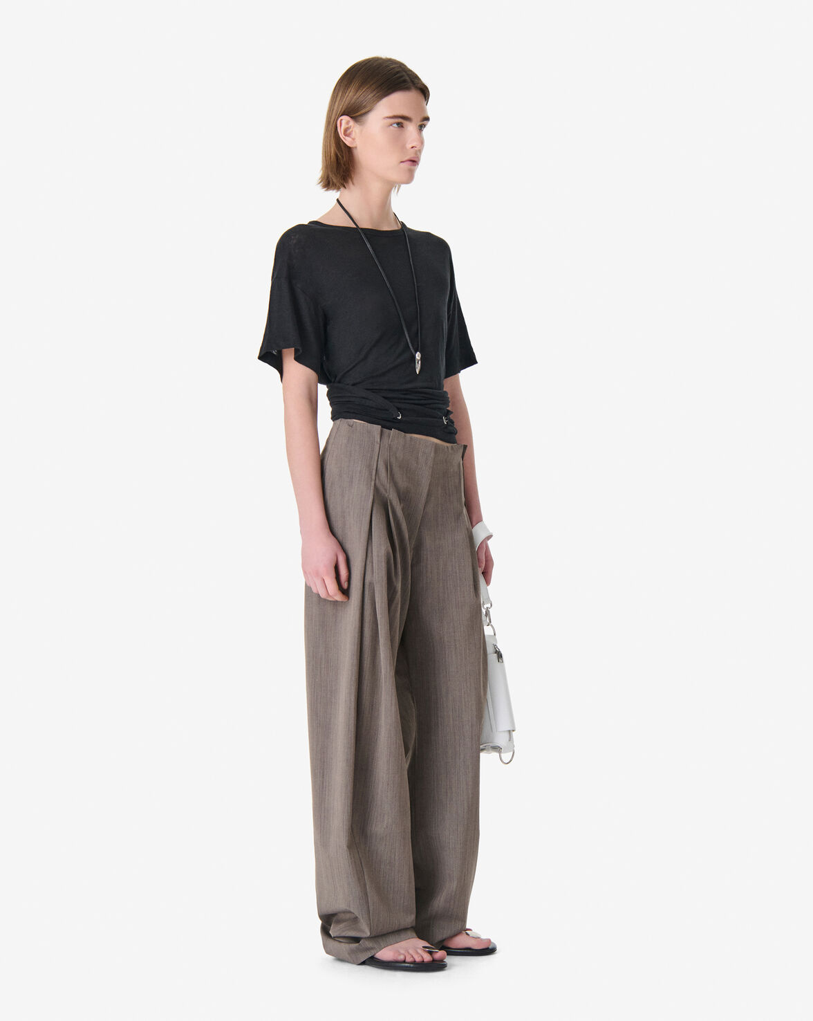 IRO SORENZA t-shirt black
