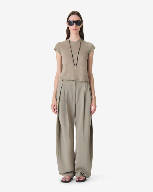IRO SYBEL t-shirt olive green