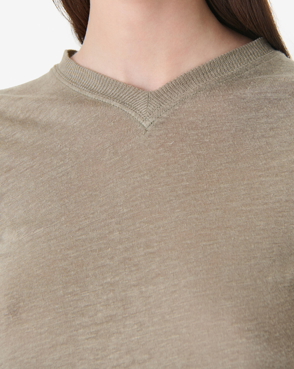 IRO SYBEL t-shirt olive green