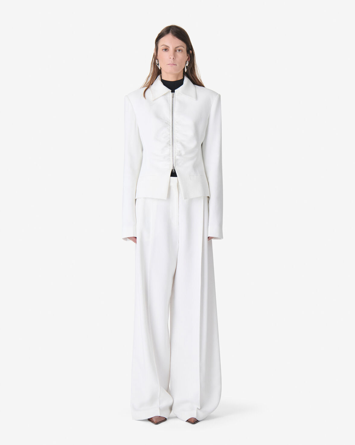 IRO HELVINA jacket white