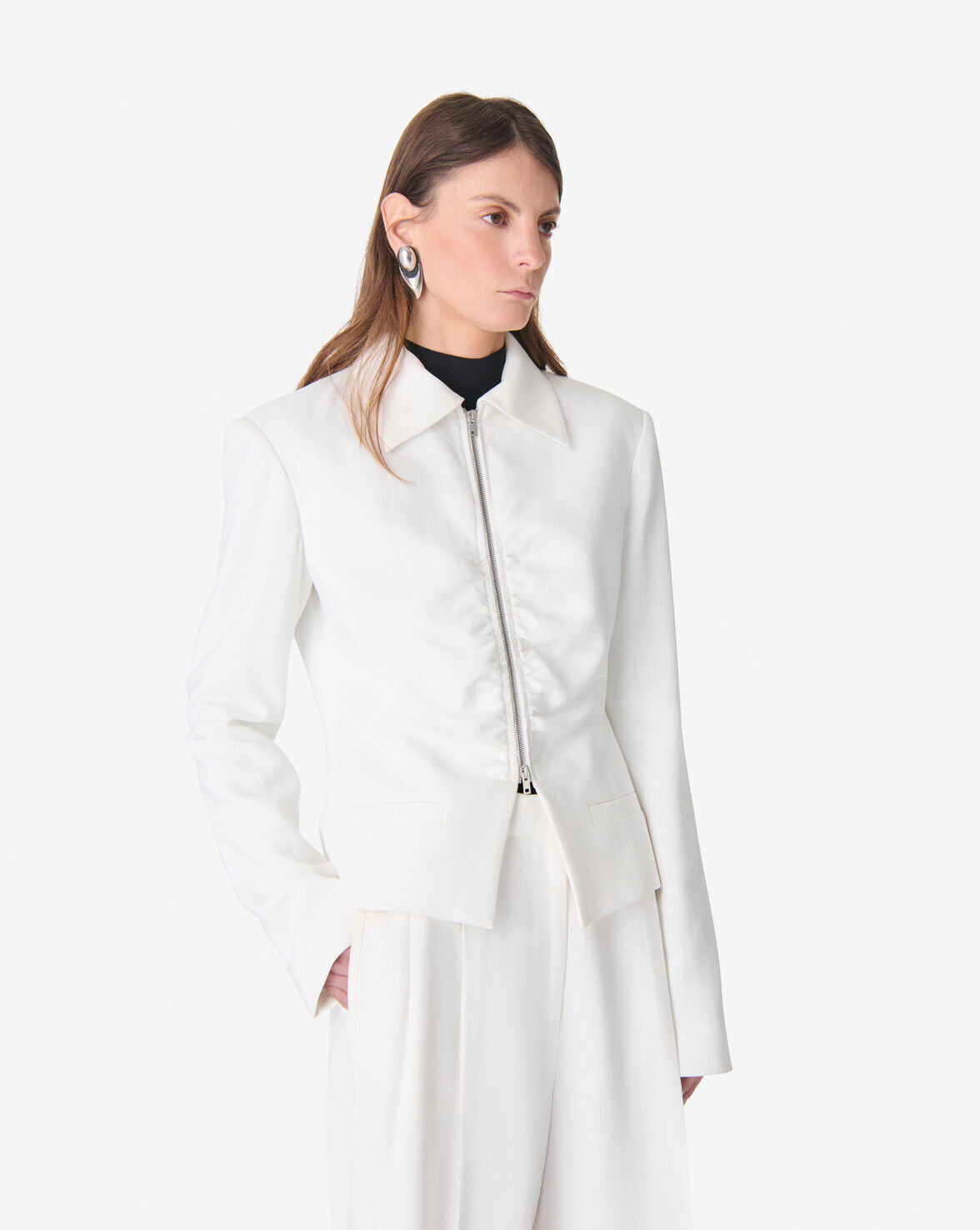 IRO HELVINA jacket white