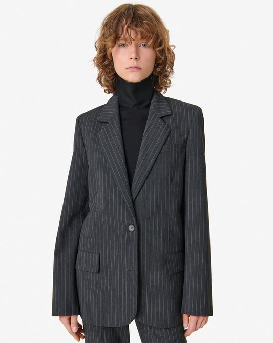 IRO KAMEA jacket dark grey