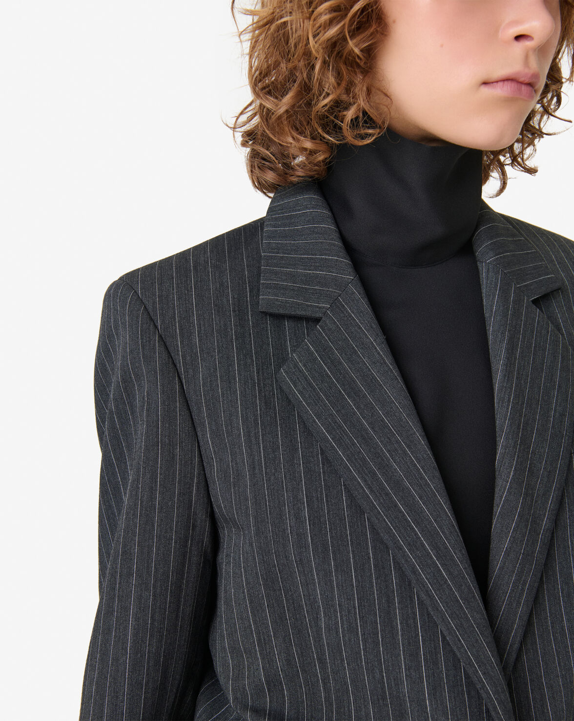 IRO KAMEA jacket dark grey