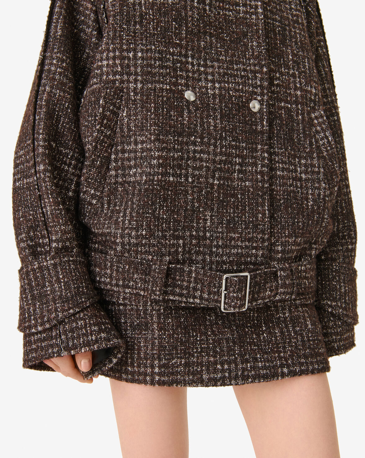 IRO INJA jacket earthy brown