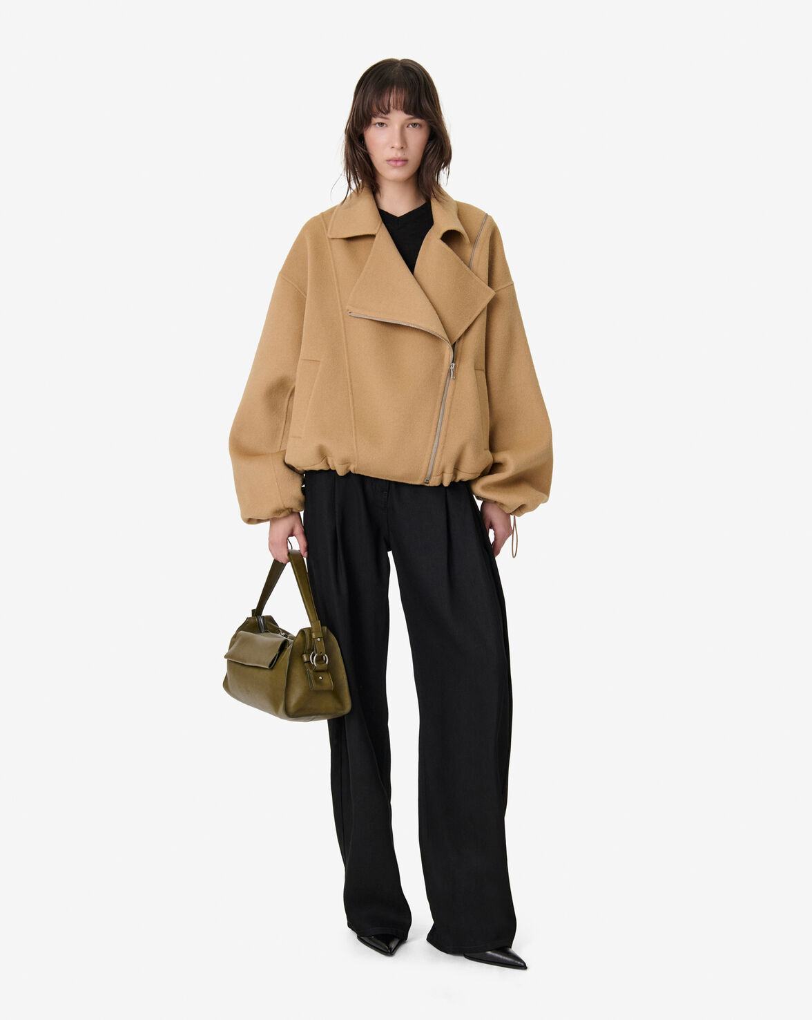 ÍRO JIJY jacket burlap/beige