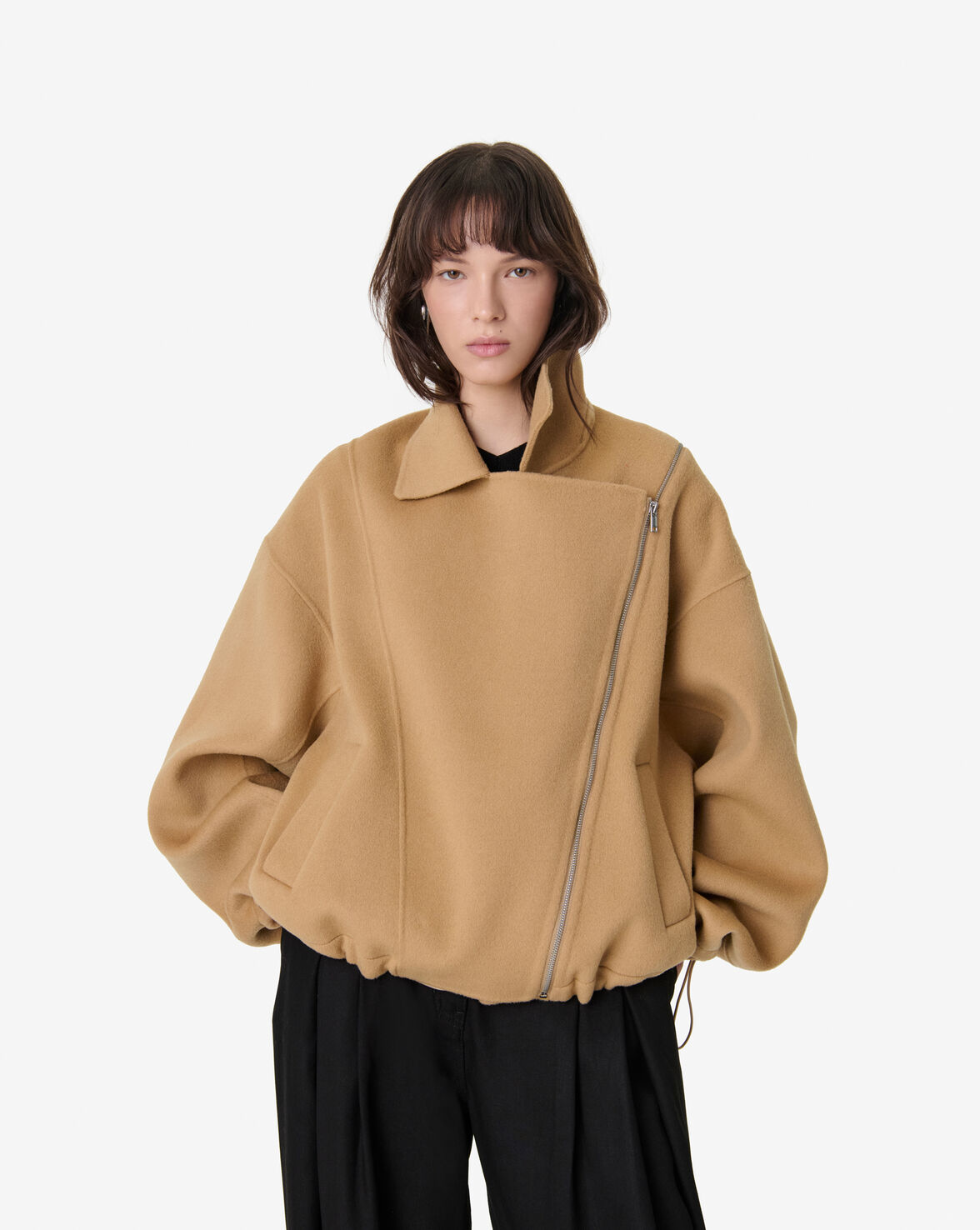 ÍRO JIJY jacket burlap/beige