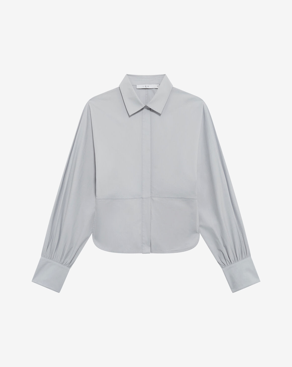 IRO JANINE shirt ice grey