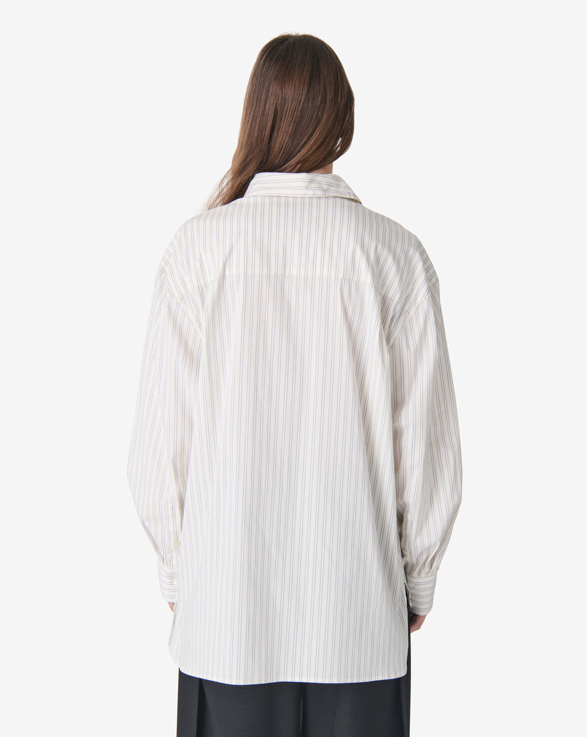 IRO LASMY shirt vanilla stripes