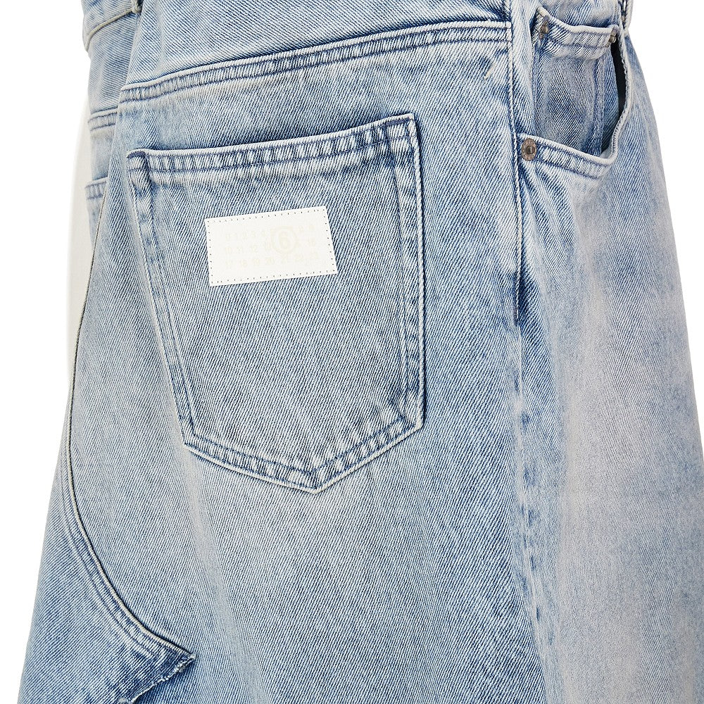 MM6 Maison Margiela modular long denim dress