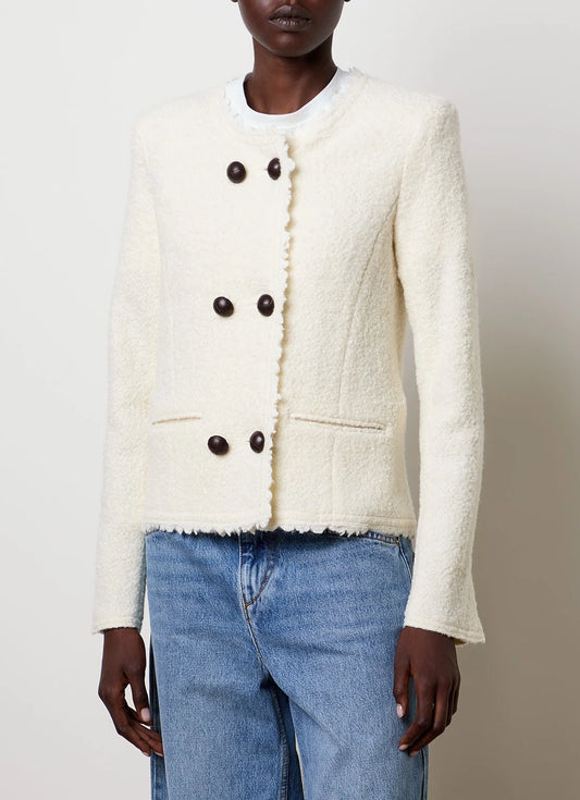 ISABEL MARANT SUELY jacket ecru