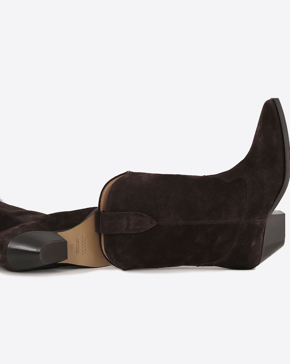 ISABEL MARANT DUERTO boots chocolate
