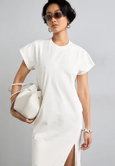 IRO LITONYA dress cloudy white