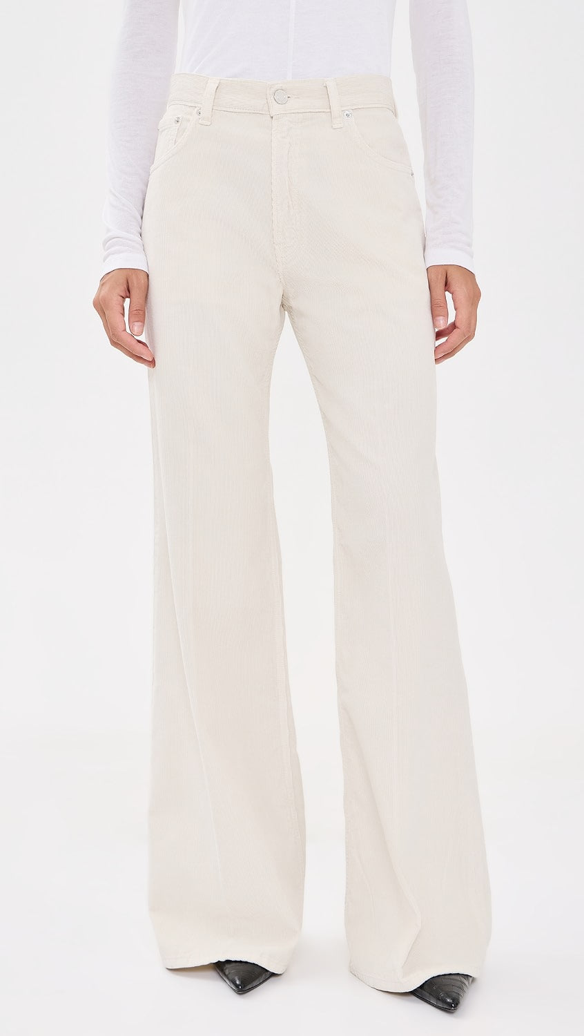 HAIKURE CLARA velvet pier trousers