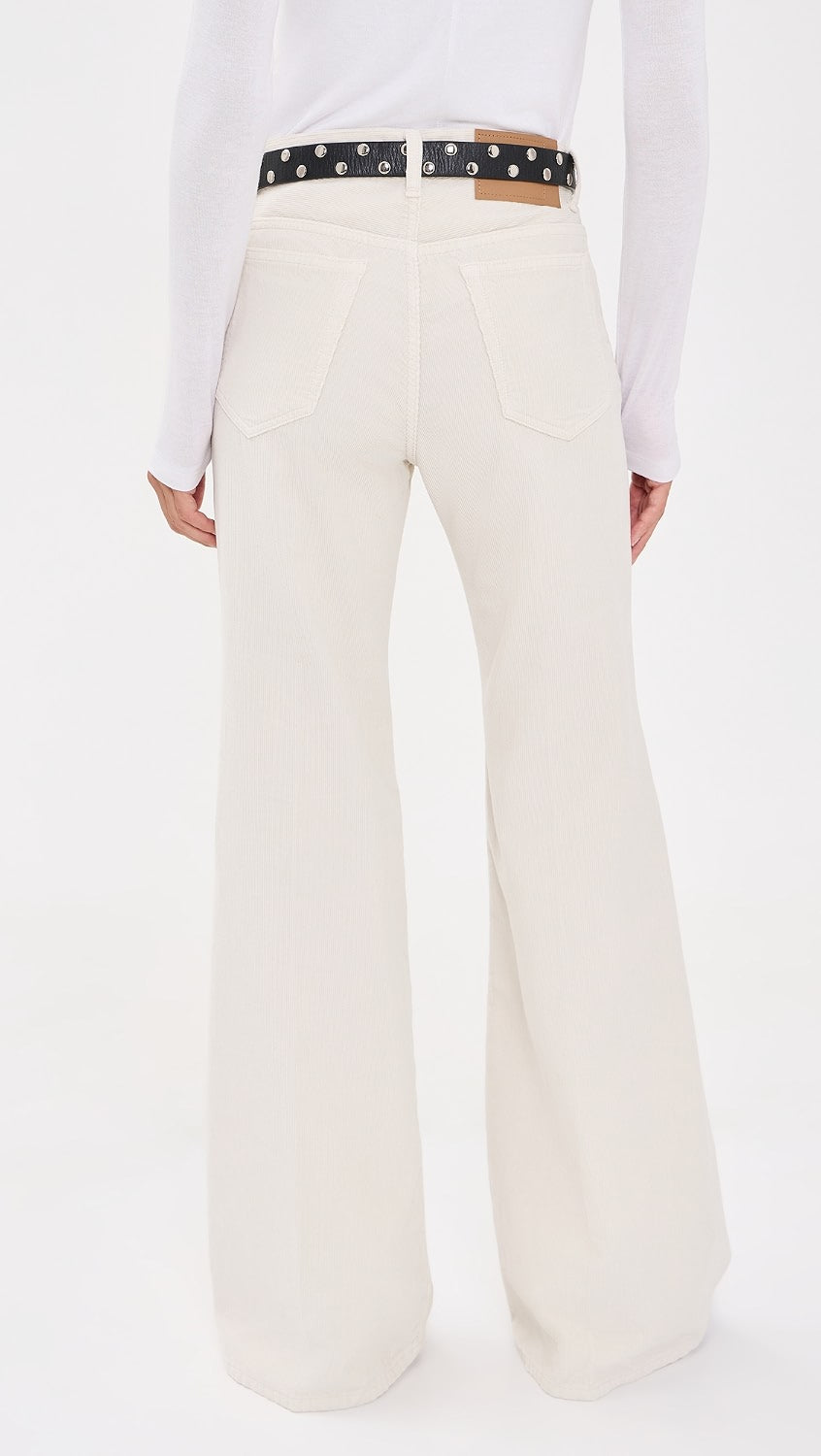 HAIKURE CLARA velvet pier trousers