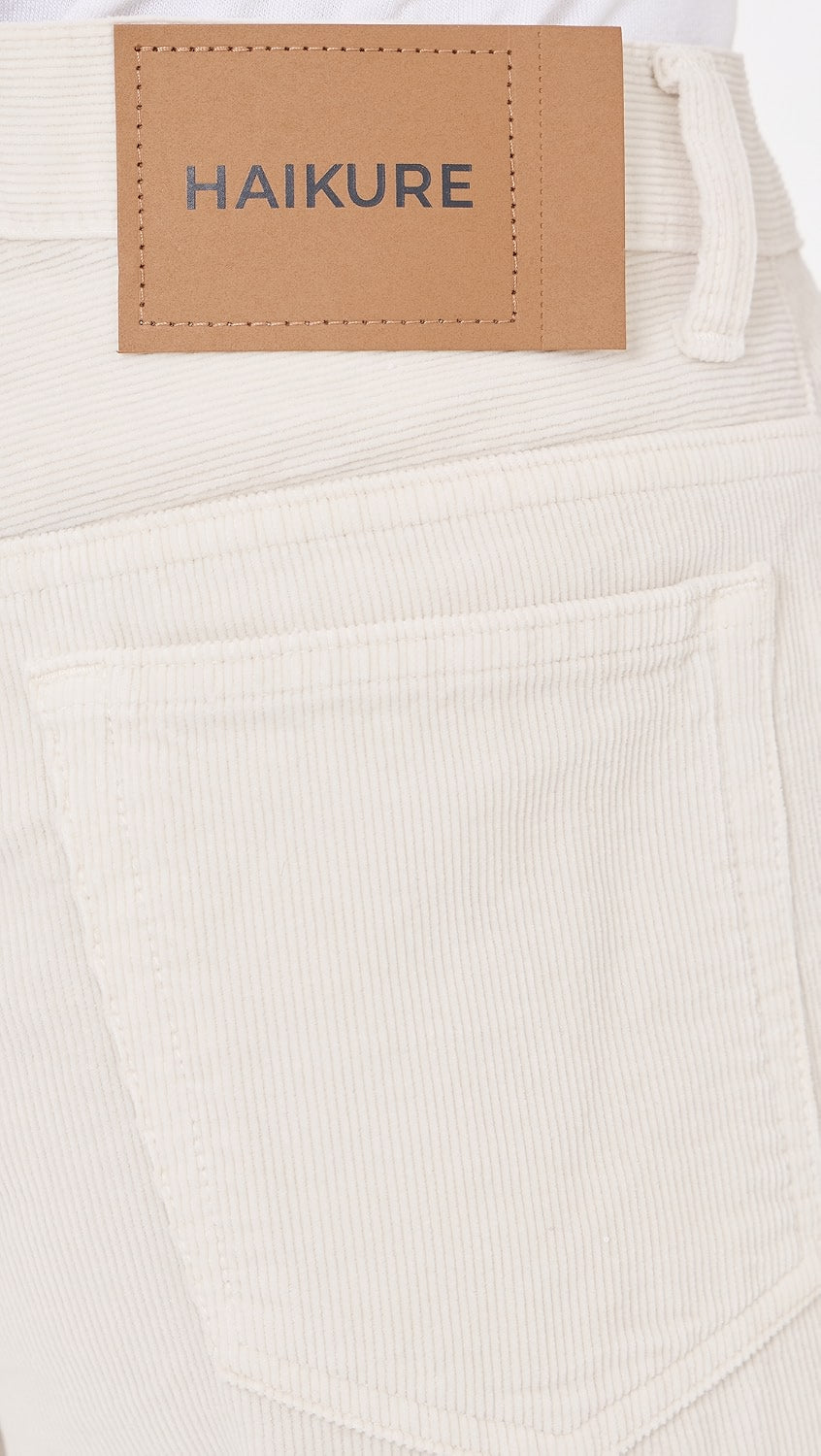 HAIKURE CLARA velvet pier trousers