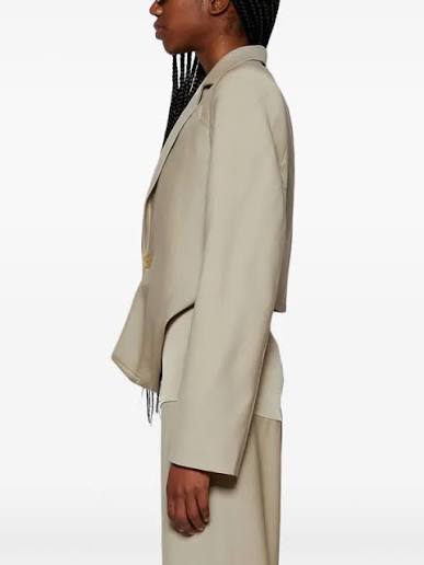 CHRISTOPHER ESBER talus cropped blazer