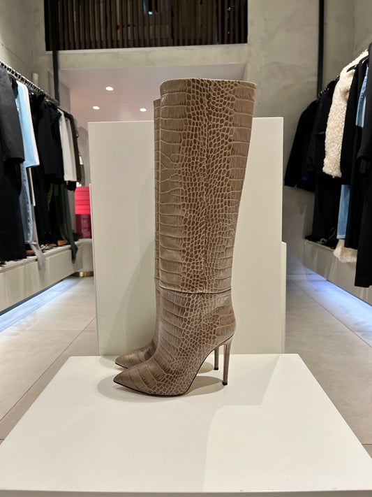 PARIS TEXAS BOOTS TAUPE 10.5