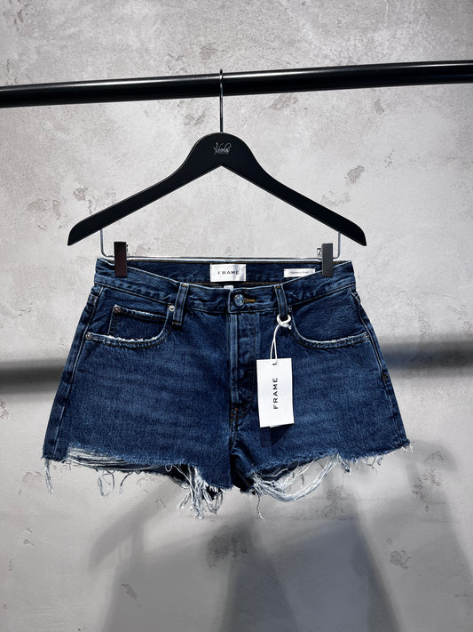 FRAME denim shorts dark blue