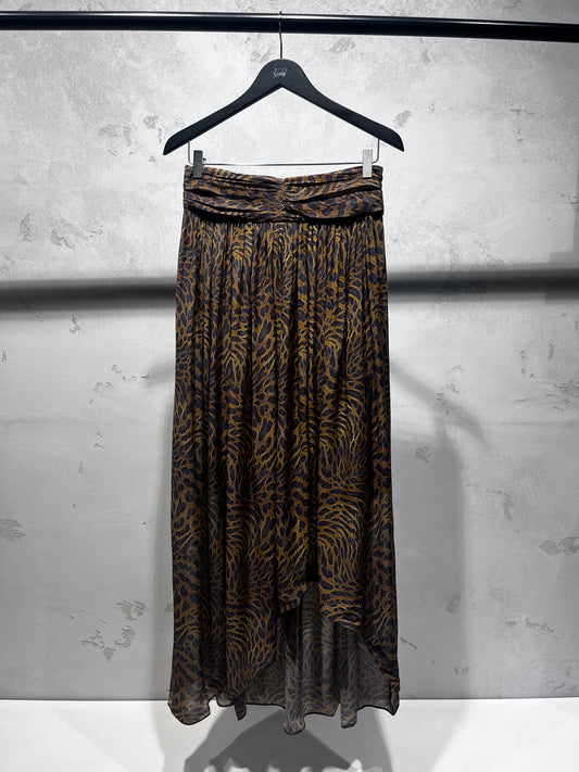 IRO CALESA SKIRT leopard
