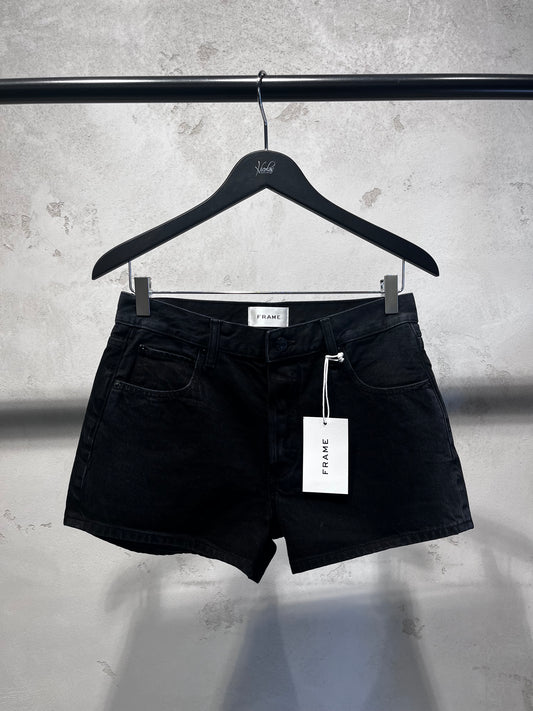 FRAME denim shorts black