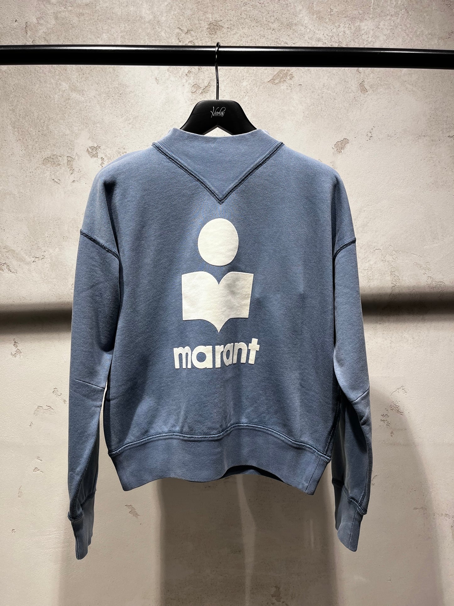 ISABEL MARANT MOBY sweatshirt blue