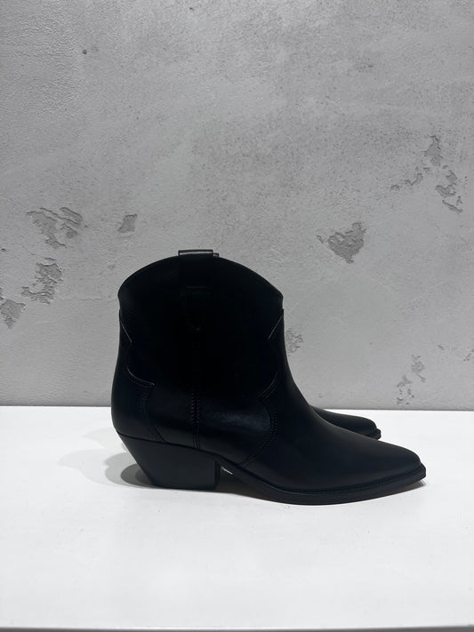 ISABEL MARANT DEWINA boots black leather