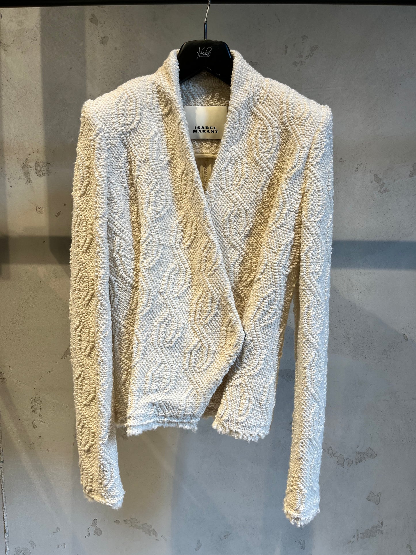 ISABEL MARANT LOYANA jacket ecru