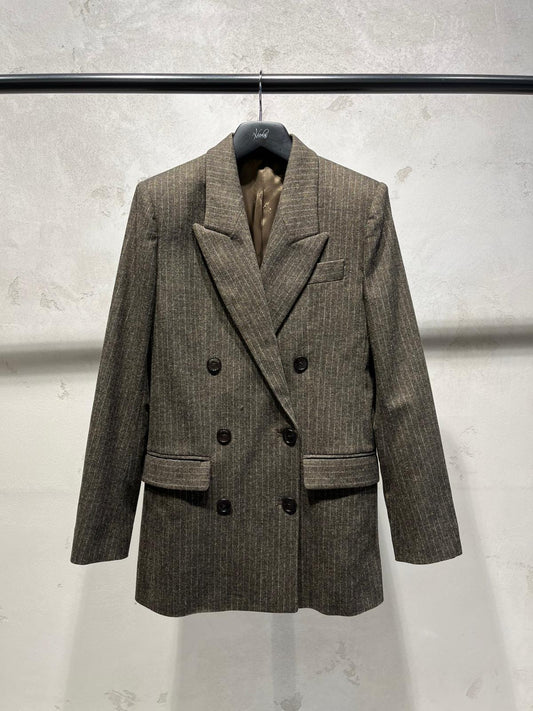 ISABEL MARANT JEVIMA jacket dark bronze