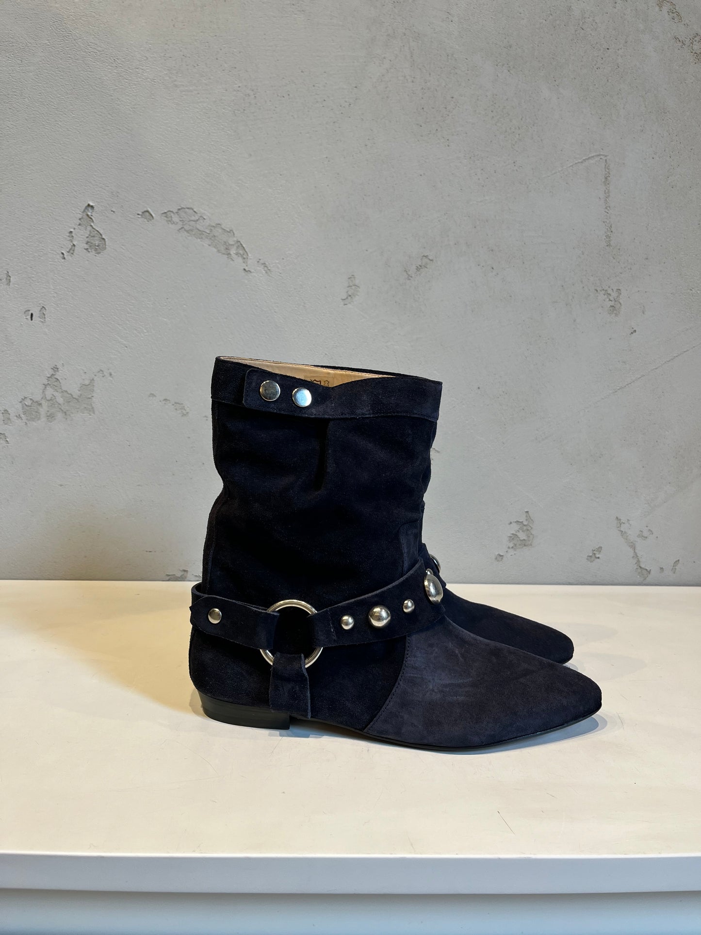 ISABEL MARANT STANIA boots faded black