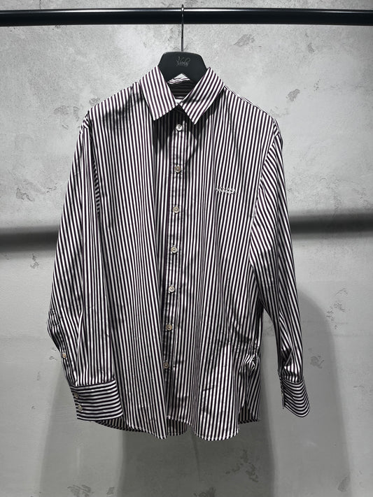 ISABEL MARANT FABRIZA shirt white-burgundy