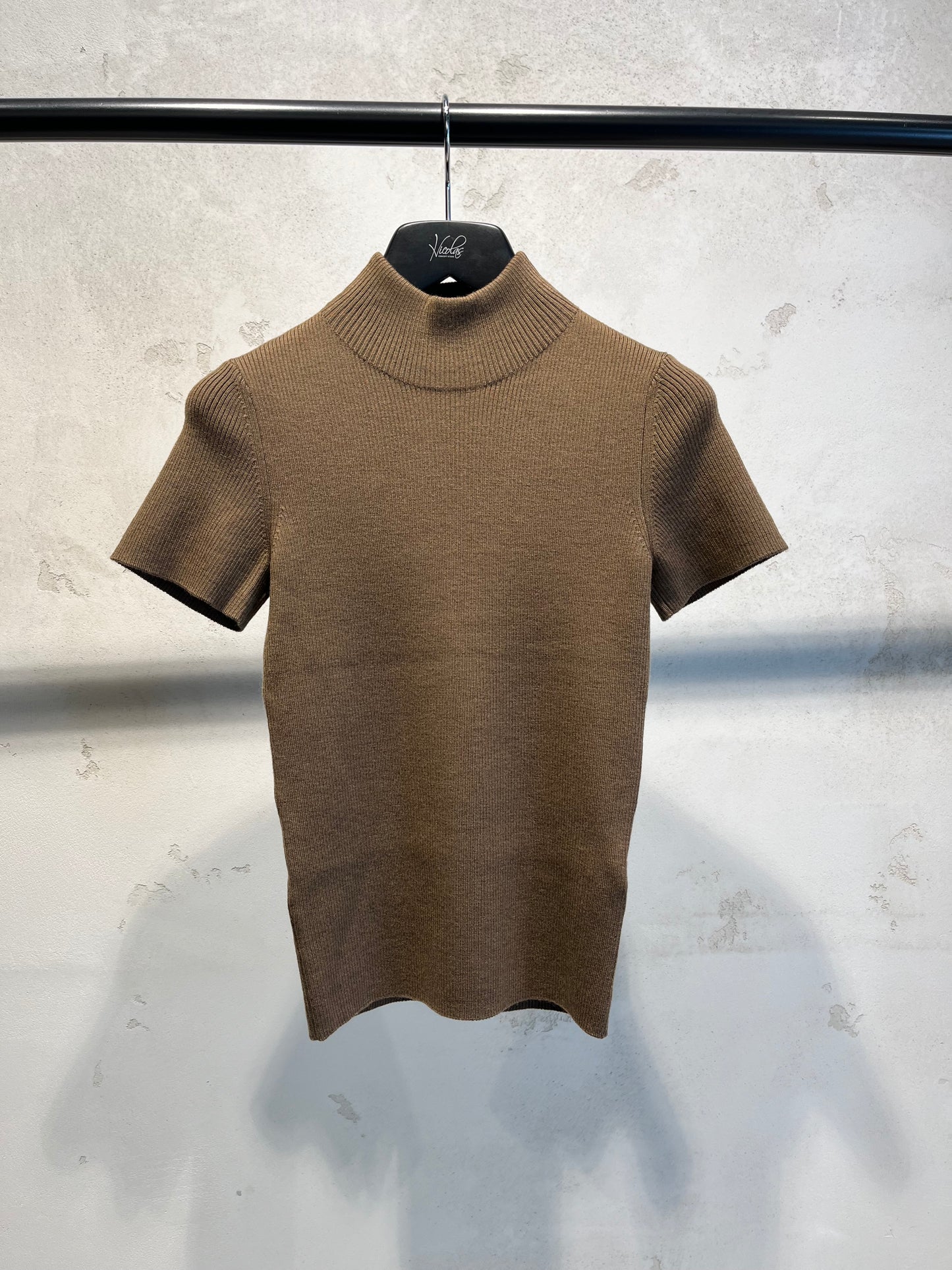 IRO ALEC t-shirt brown camel