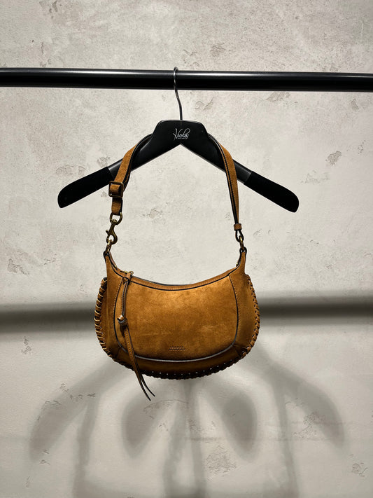 ISABEL MARANT OSKAN MOON BAG COGNAC