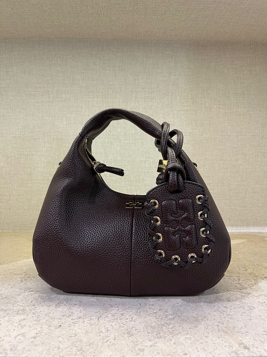 GANNI Hobo Mini brown